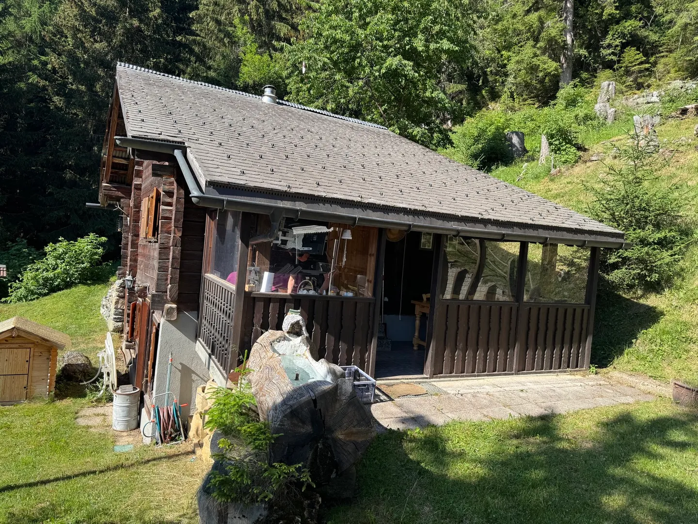 Charmantes Sommer-Chalet in Artseno - Foto 2 von 13