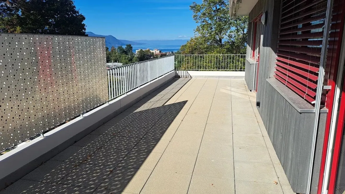 Bel appartamento di 4 stanze con grande terrazza e vista libera. - Foto 8 di 8