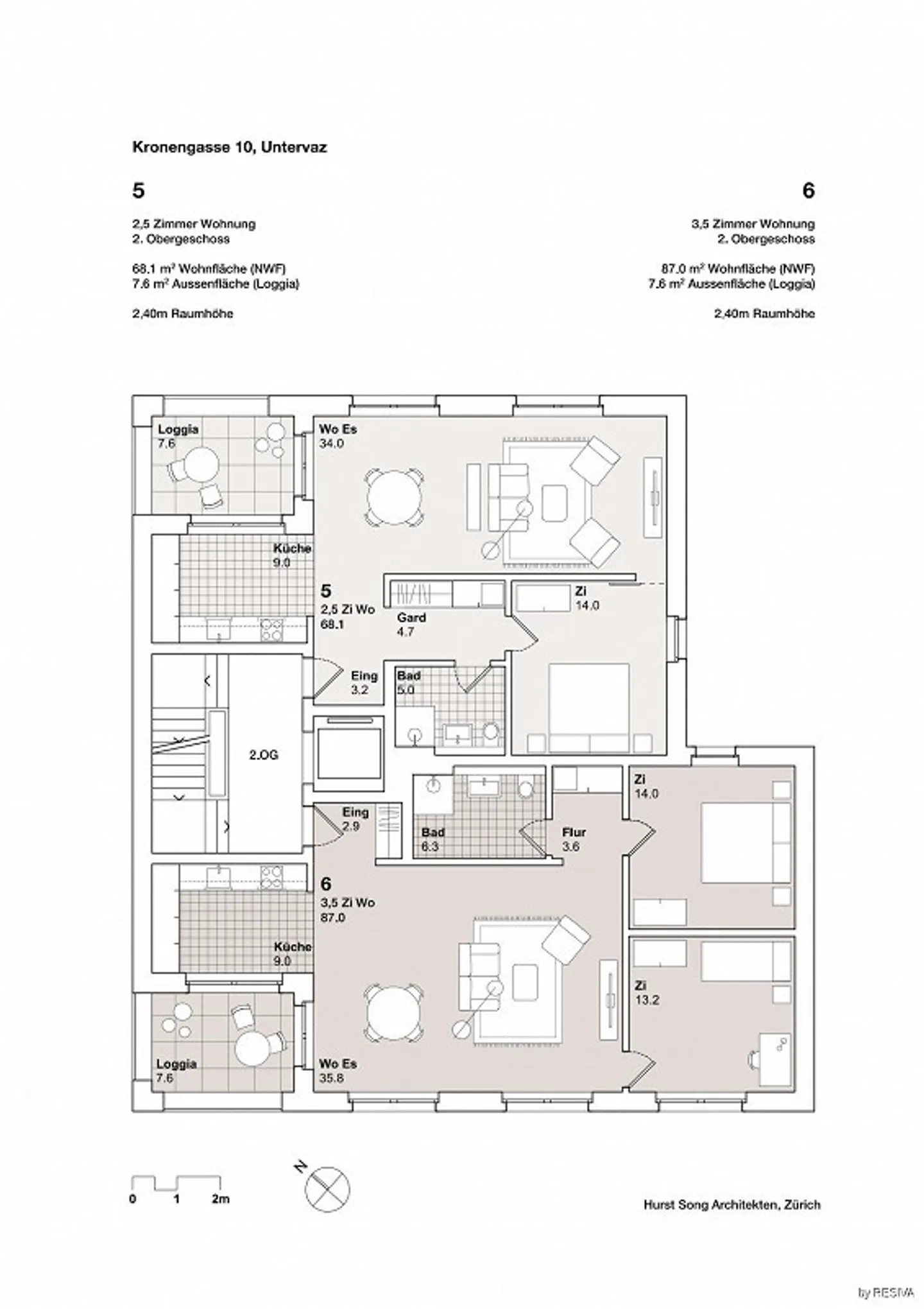 2.5-Zimmerwohnung mit schöner Loggia - Foto 9 von 9