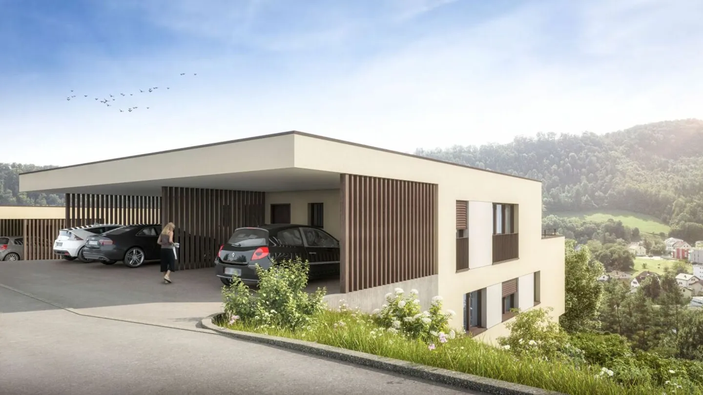 DEBUT DE CONSTRUCTION : Maison semi-détachée moderne avec vue, Maisons A-D - Photo 3 sur 8