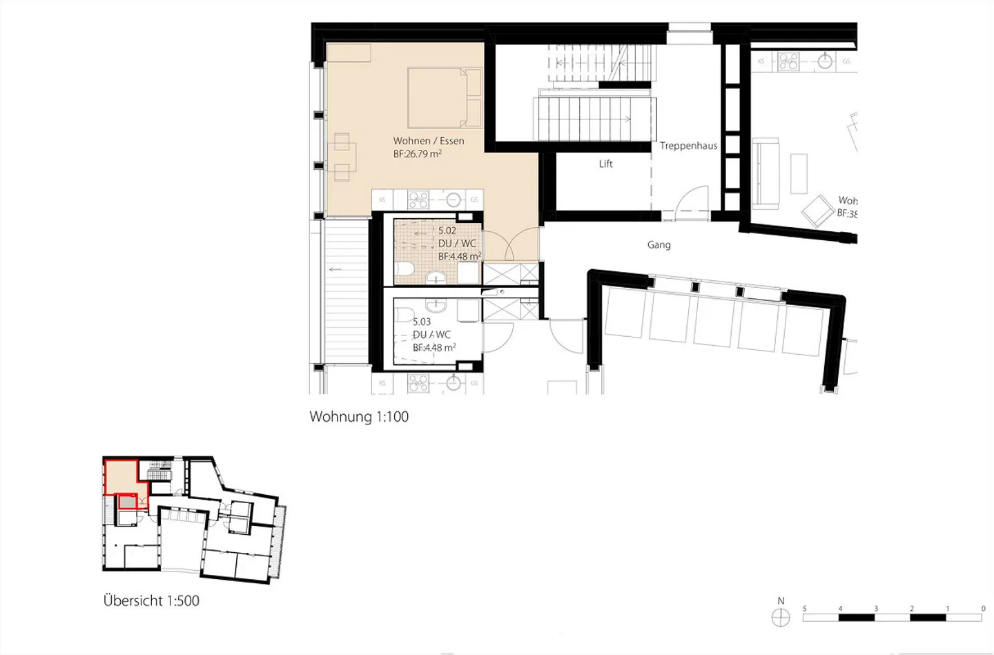 1.5-Room Studio Apartment in Olten - Photo 5 of 5