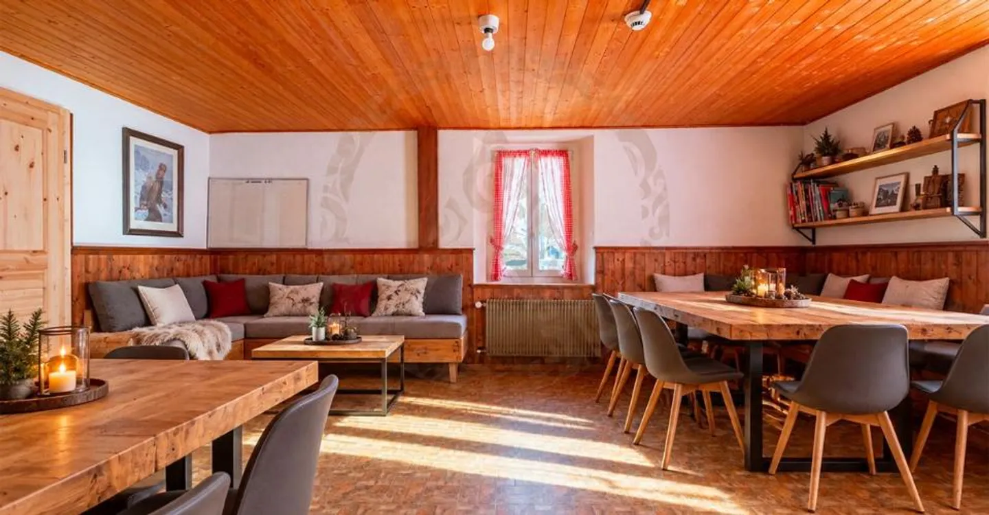 Chalet pour groupes à Morgins - Photo 3 sur 12