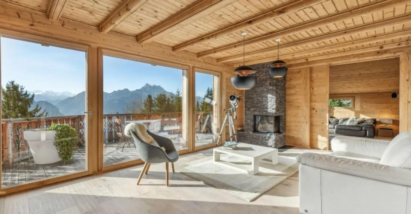 Chalet L'Etoile des Alpes, Panoramablick, nahe den Annehmlichkeiten - Foto 2 von 13