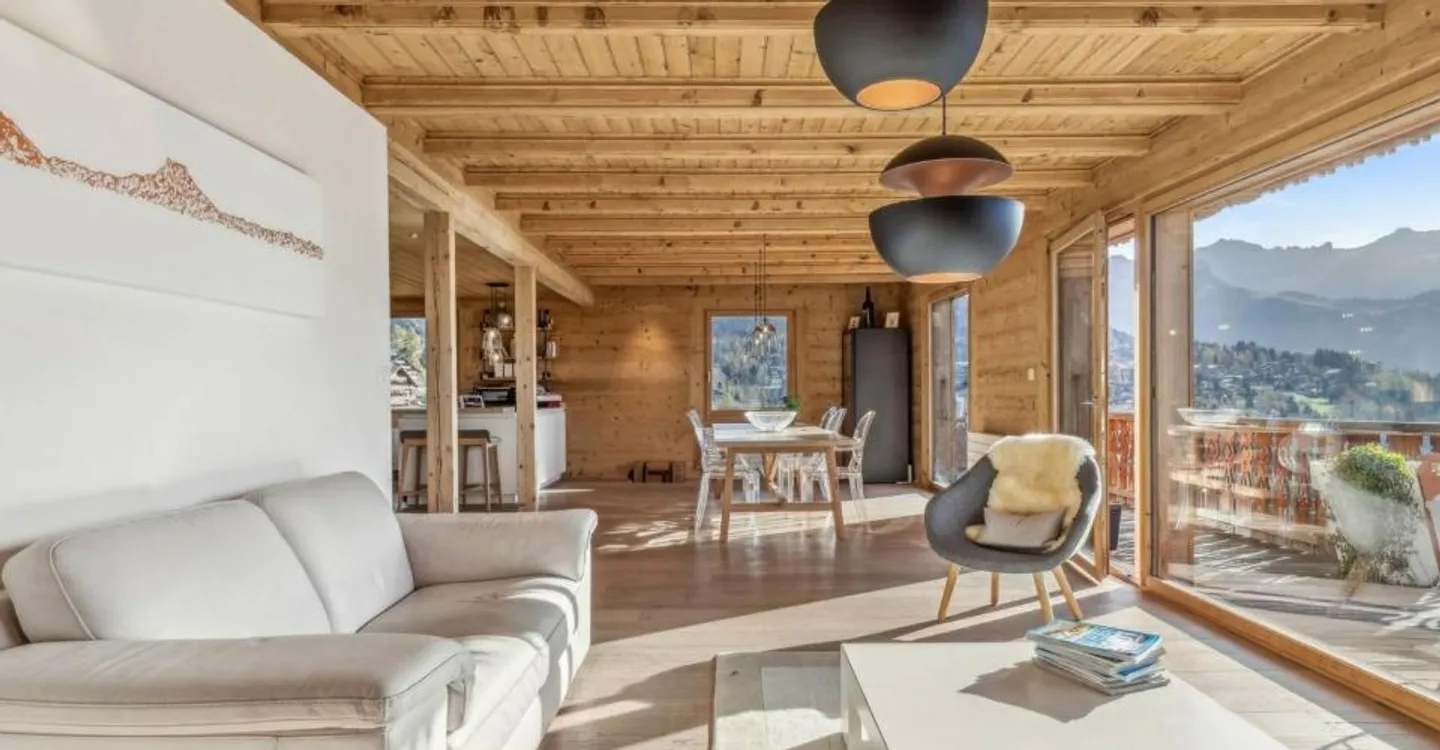 Chalet L'Etoile des Alpes, Panoramablick, nahe den Annehmlichkeiten - Foto 8 von 13