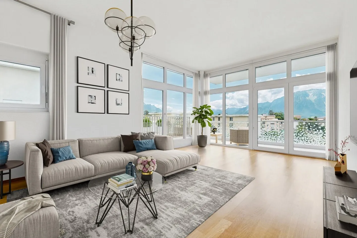 Appartement moderne avec vue sur le lac - Photo 1 sur 13