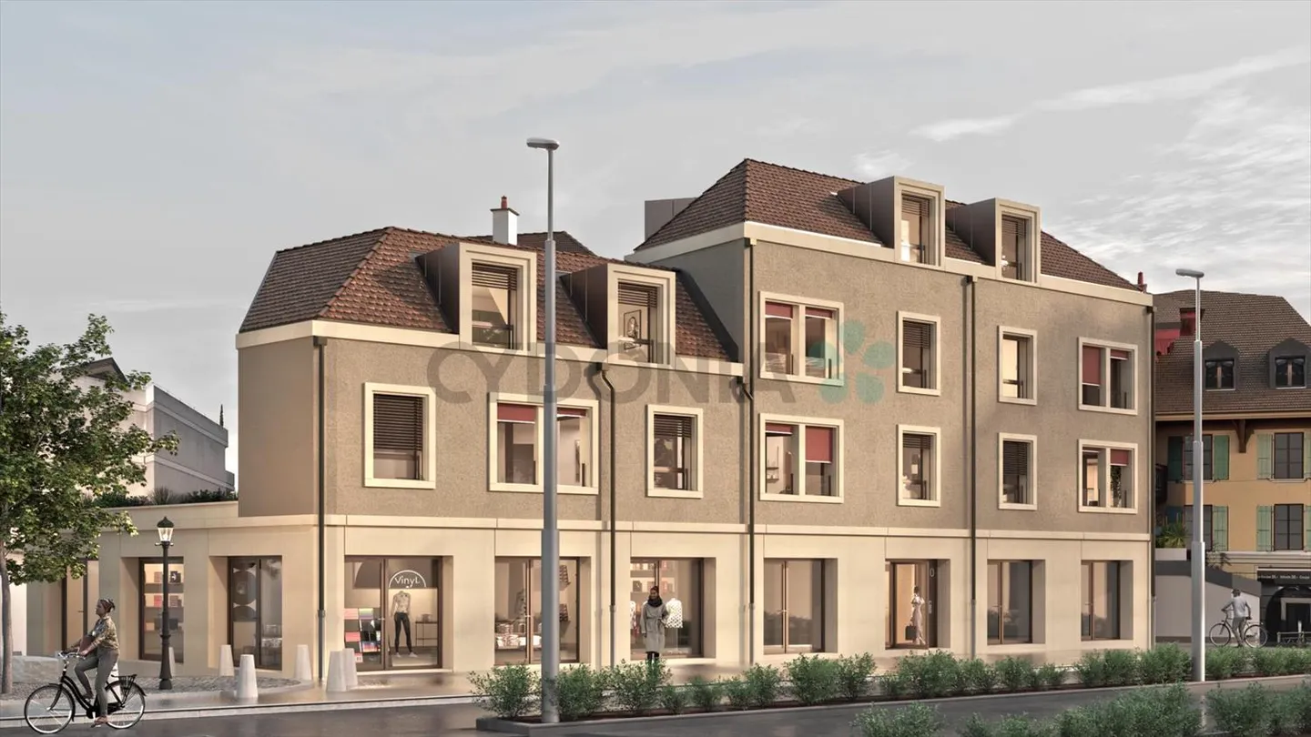Zu verkaufen 3 Zimmer auf dem Dachboden von 75m2 insgesamt 119 m² Fußbodengrundfläche in PPE im Herzen von Chêne-Bourg - Foto 2 von 3