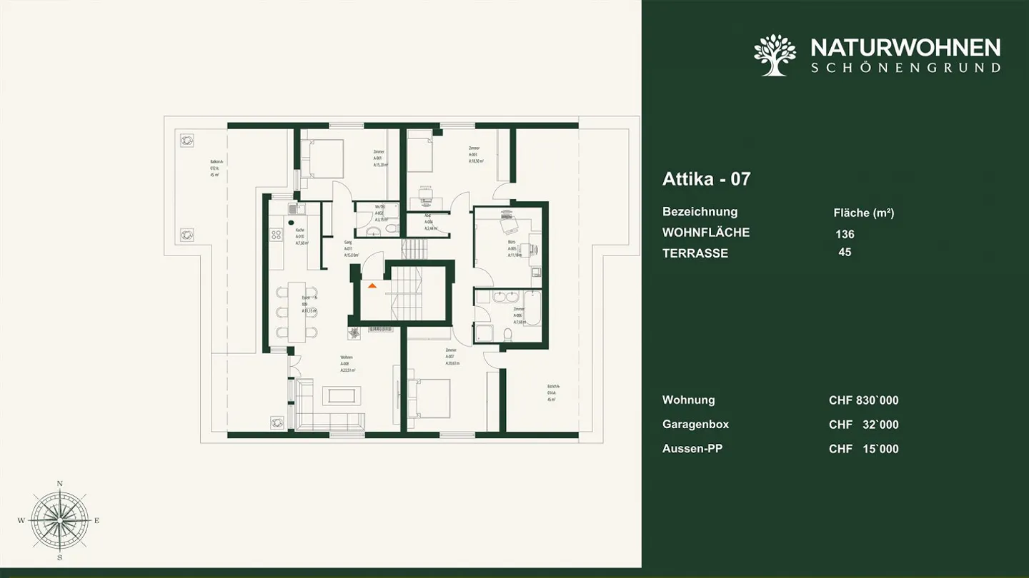 Luxus-Penthouse mit Terrasse - Foto 16 von 16