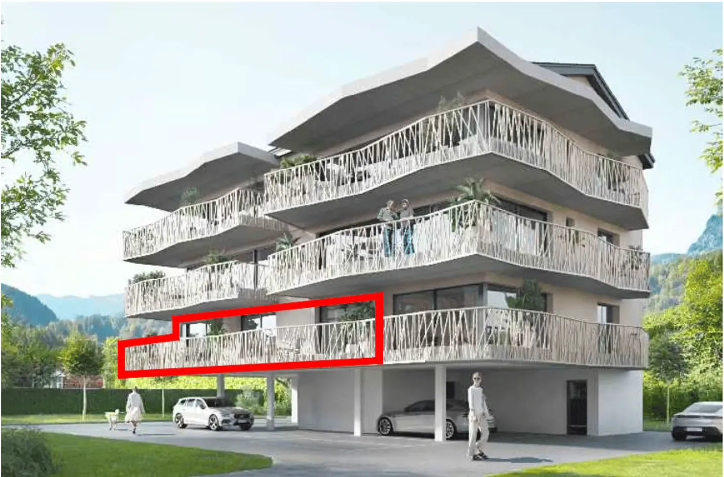 Superbe appartement de 4.5 pièces en construction idéalement situé à Leytron/VS - Foto 3 di 9
