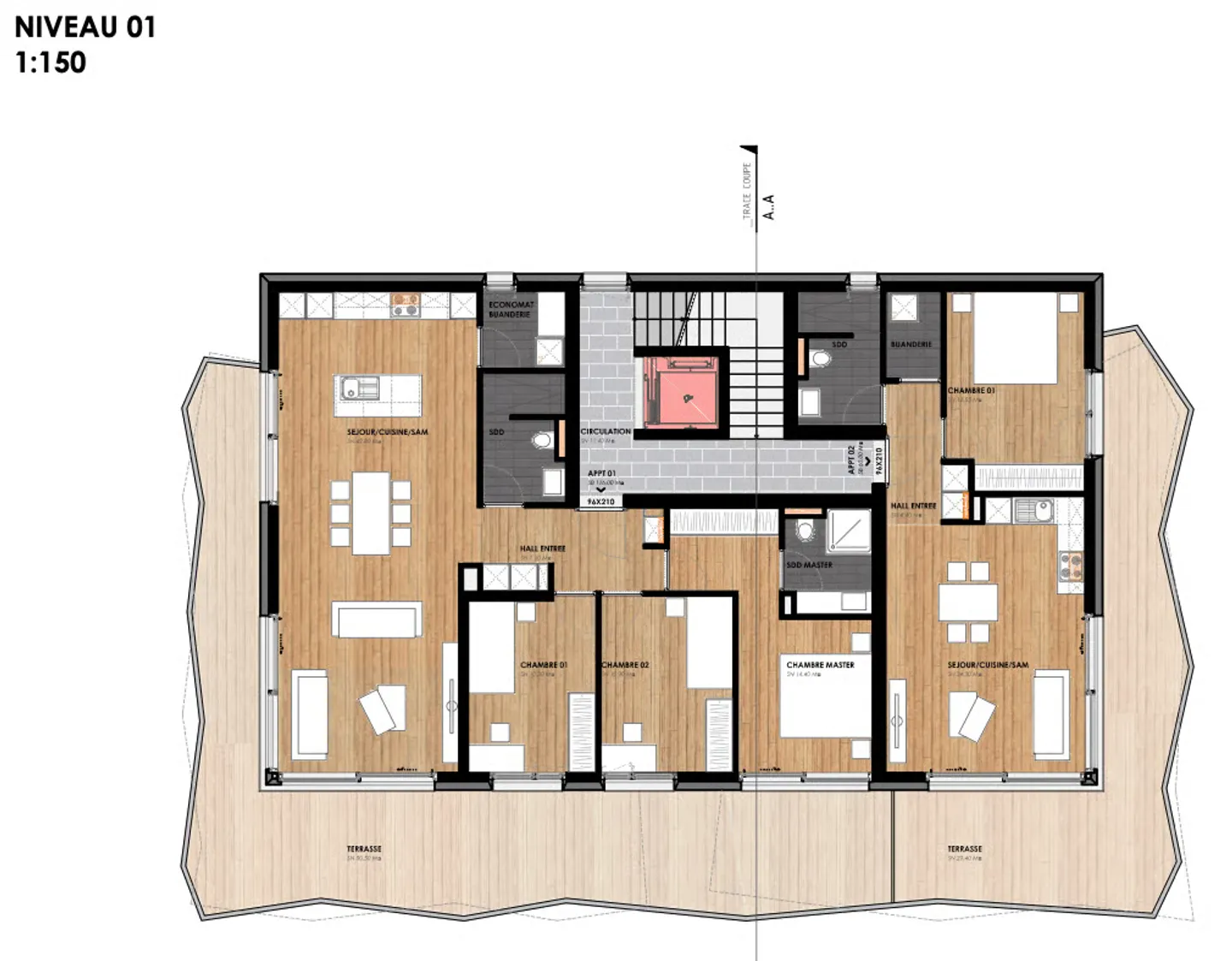 Superbe appartement de 4.5 pièces en construction idéalement situé à Leytron/VS - Foto 6 di 9