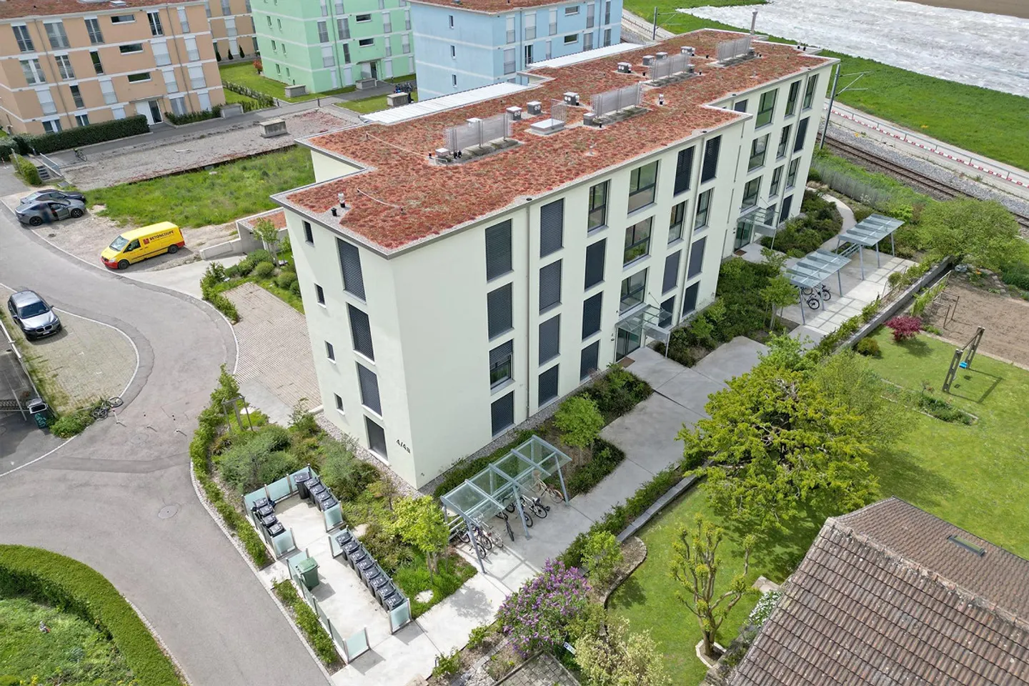 Modern new apartment at Allmendstrasse 4A in Kerzers for rent - Photo 1 of 19