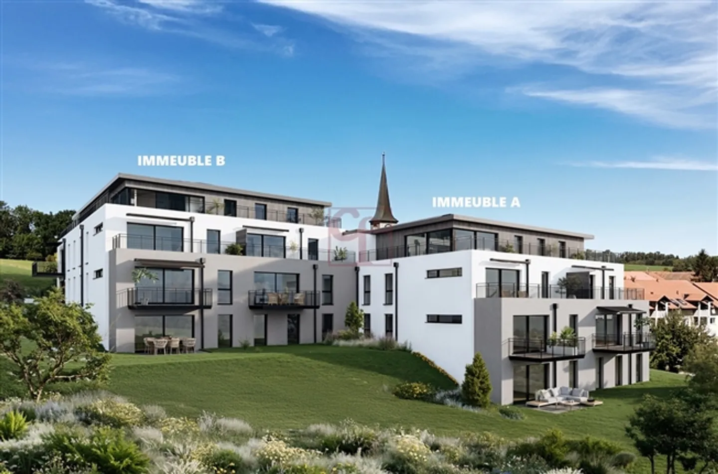 «Die Residenz Les Coteaux Verts de Siviriez» - Foto 2 von 13