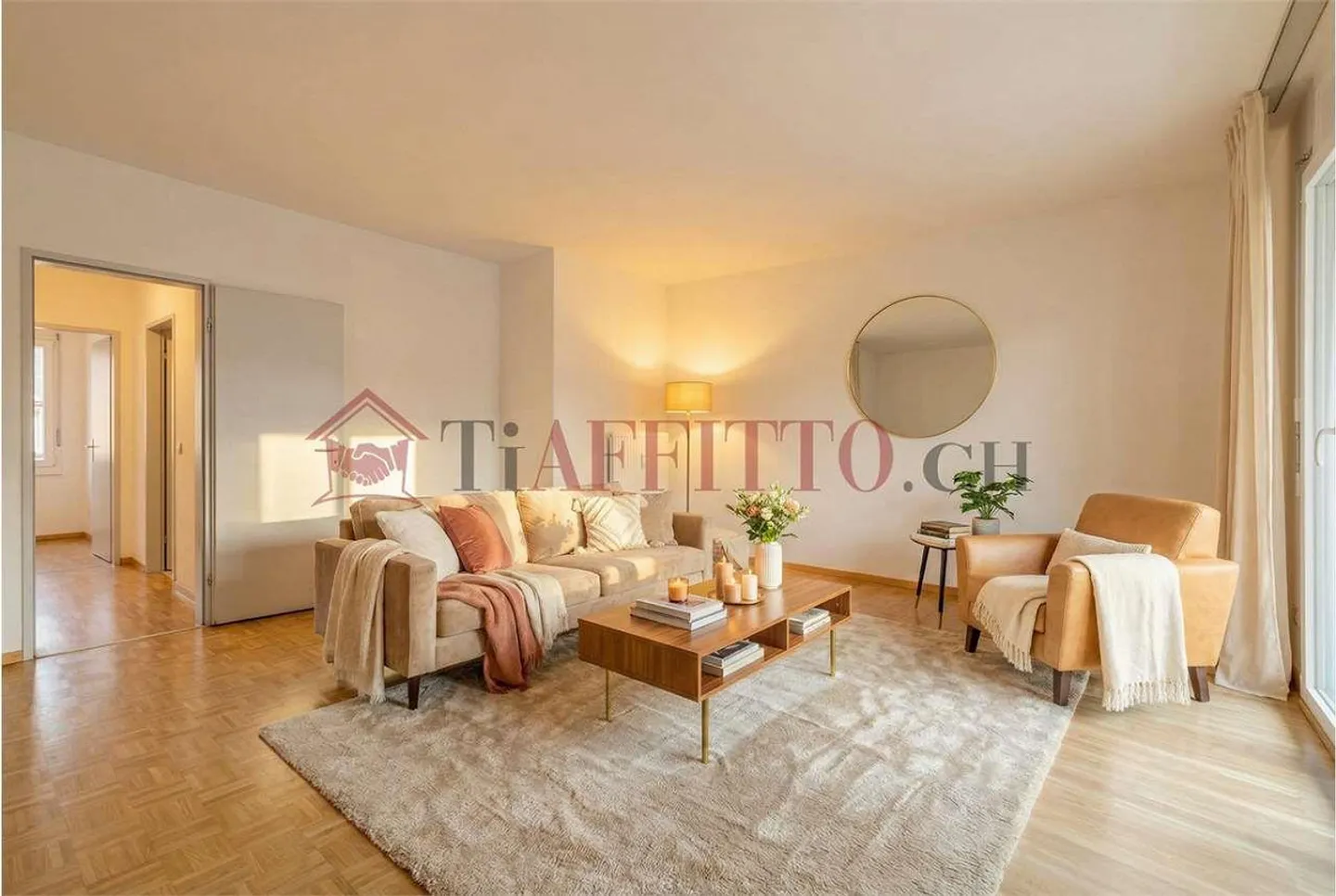 BRIGHT 4.5-ROOM APARTMENT WITH BALCONY IN BODIO - Photo 6 of 8