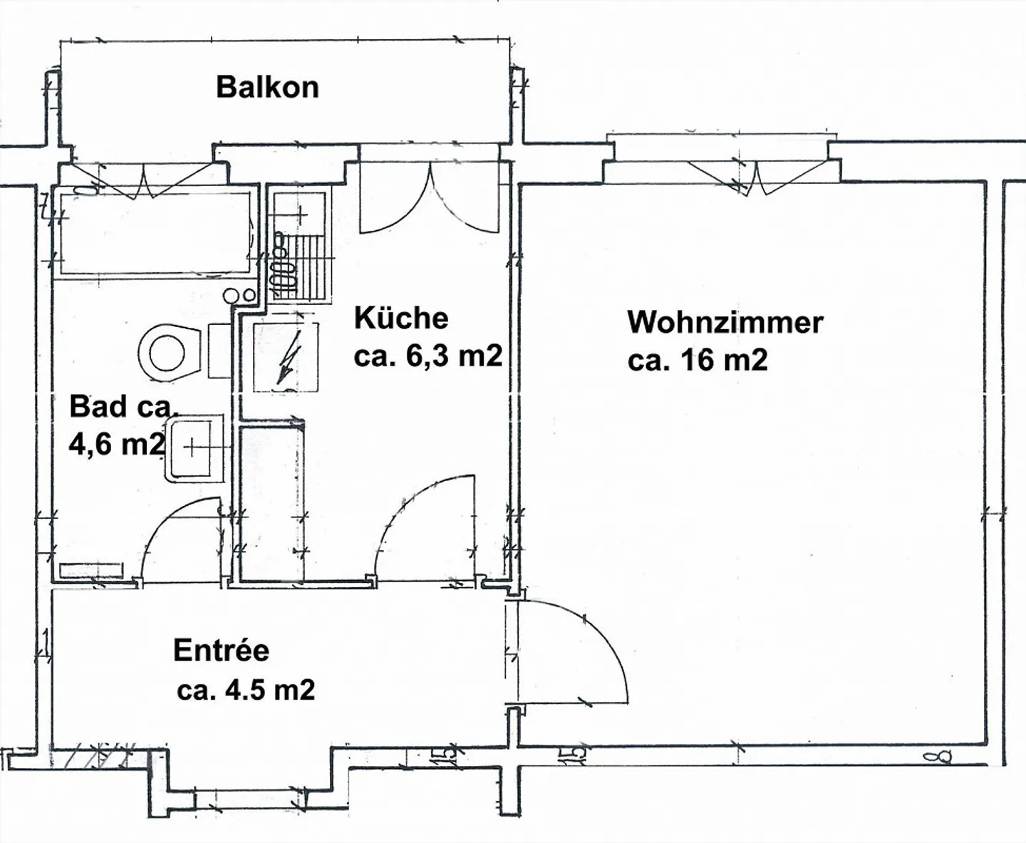 Gemütliche Wohnung in Schwammendingen - Foto 5 von 5