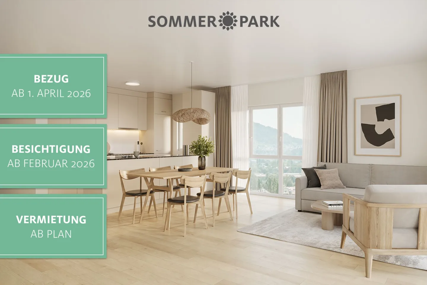 FIRST RENTAL: 3.5-Room Apartment I SOMMERPARK-VILLMERGEN.CH - Photo 1 of 11