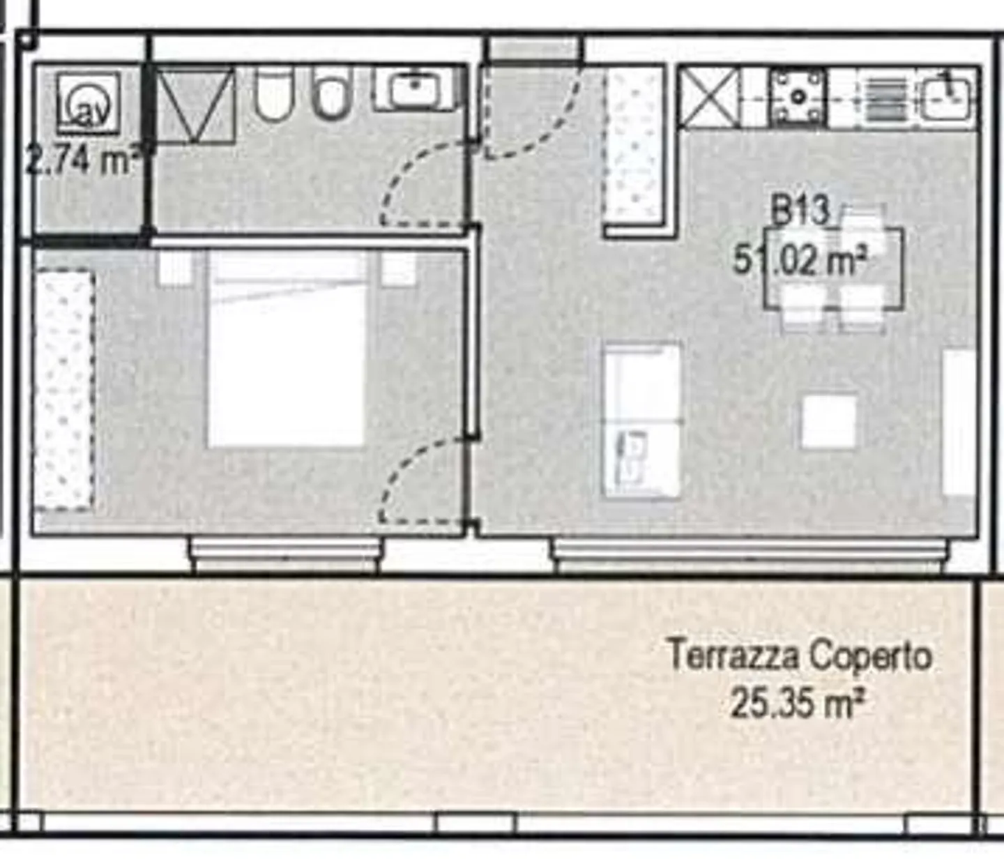 New 2.5-room apartment Pambio Noranco Lugano - Photo 4 of 4