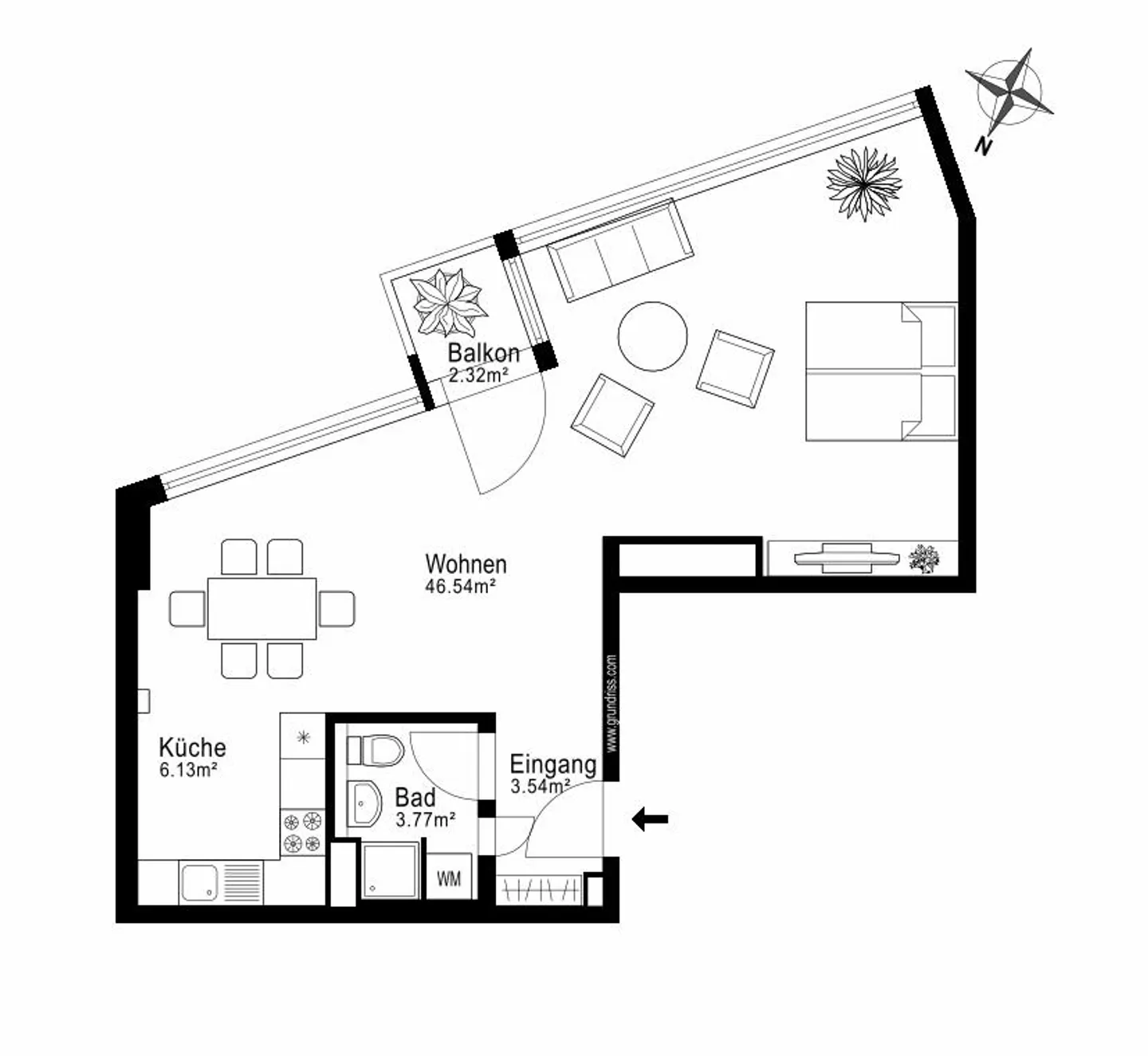 Appartamento Loft Moderno vicino a Messeplatz - Foto 6 di 6