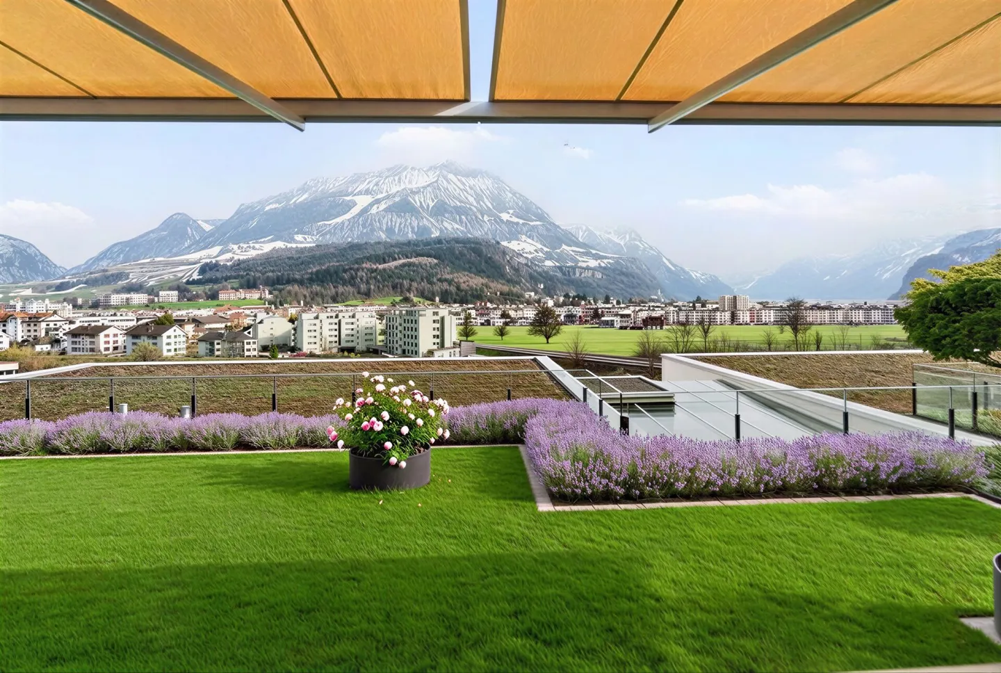 Exclusive 4.5-room terrace apartment with beautiful view - Photo 23 of 32