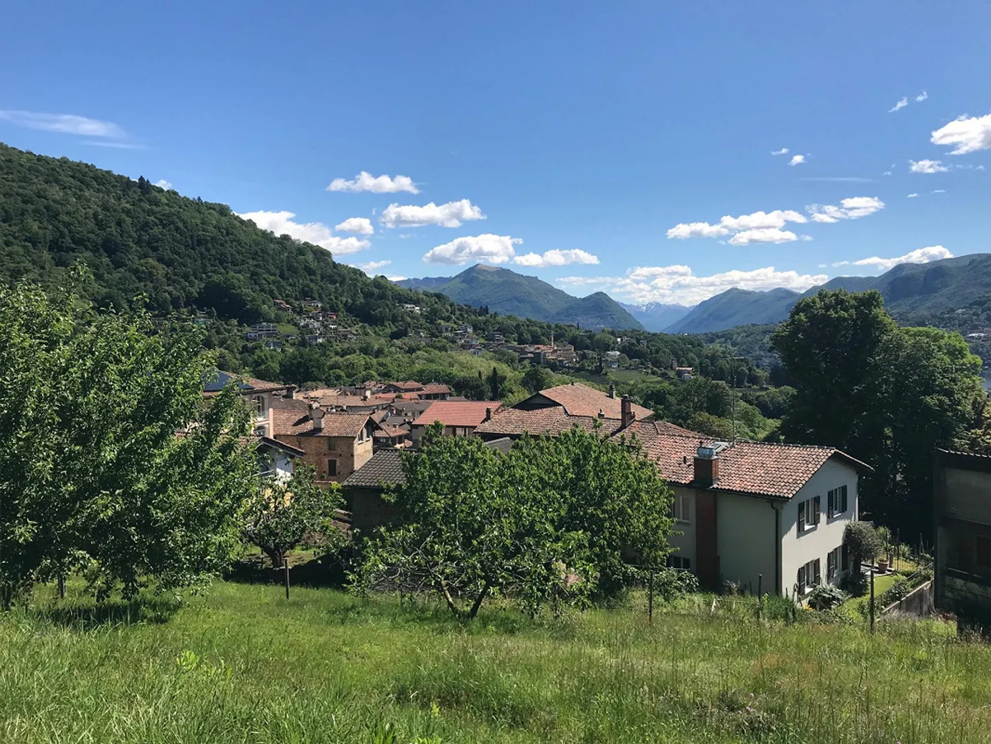 Terrain à bâtir pour une maison individuelle avec vue sur le lac à vendre au Tessin - Photo 2 sur 2