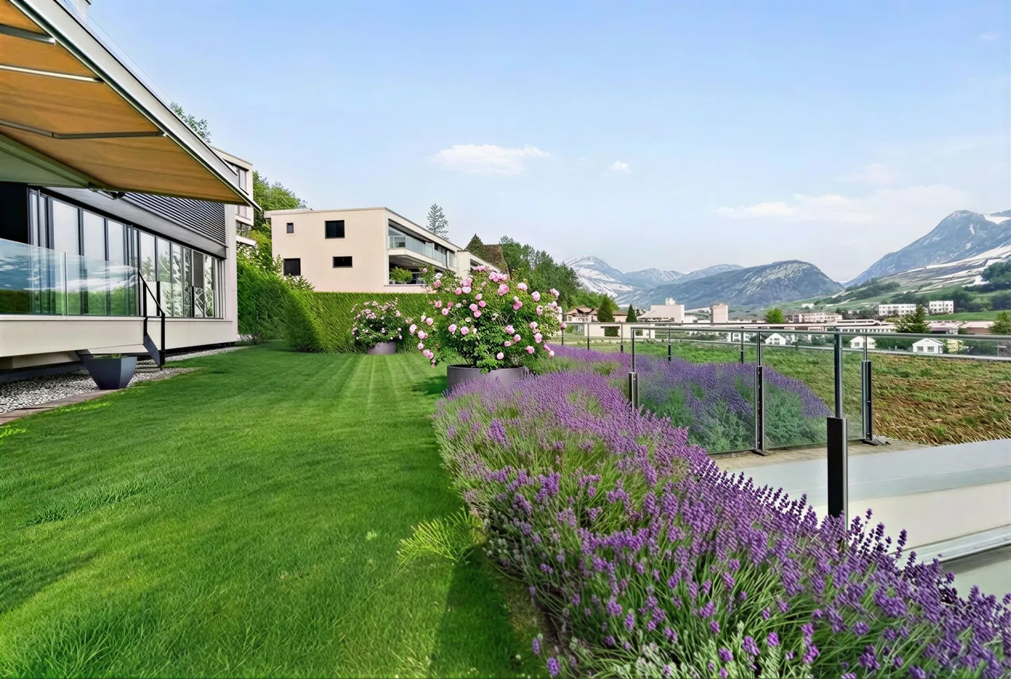 Exclusive 4.5-room terrace apartment with beautiful view - Photo 25 of 32