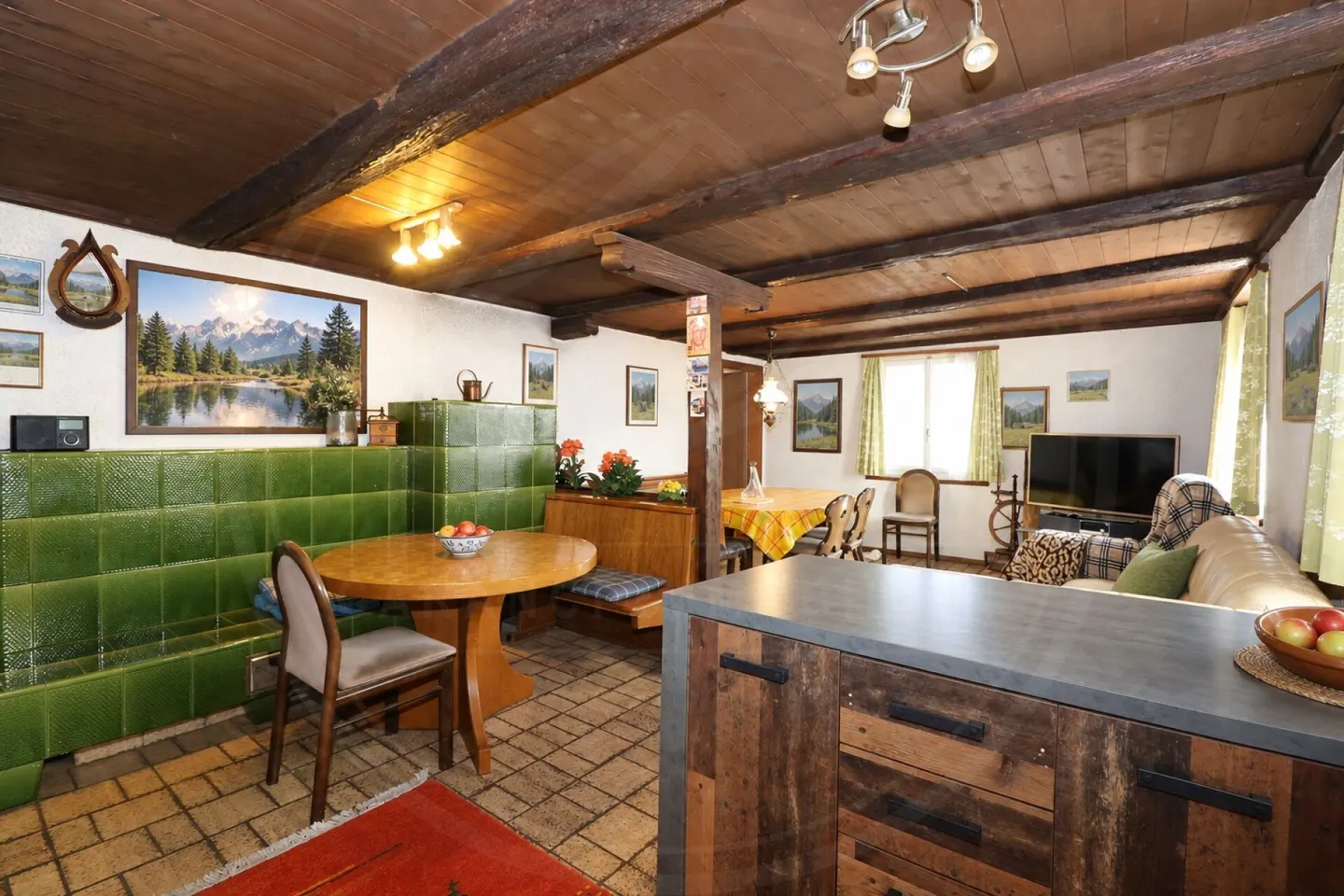 Two-family house with stable and agricultural land in Wettingen - Photo 2 of 13
