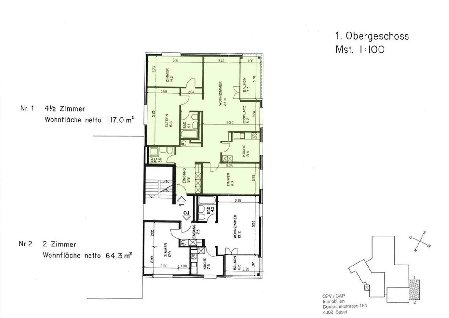 Gemütliche 4.5-Zimmer-Wohnung zu vermieten. - Photo 10 sur 10