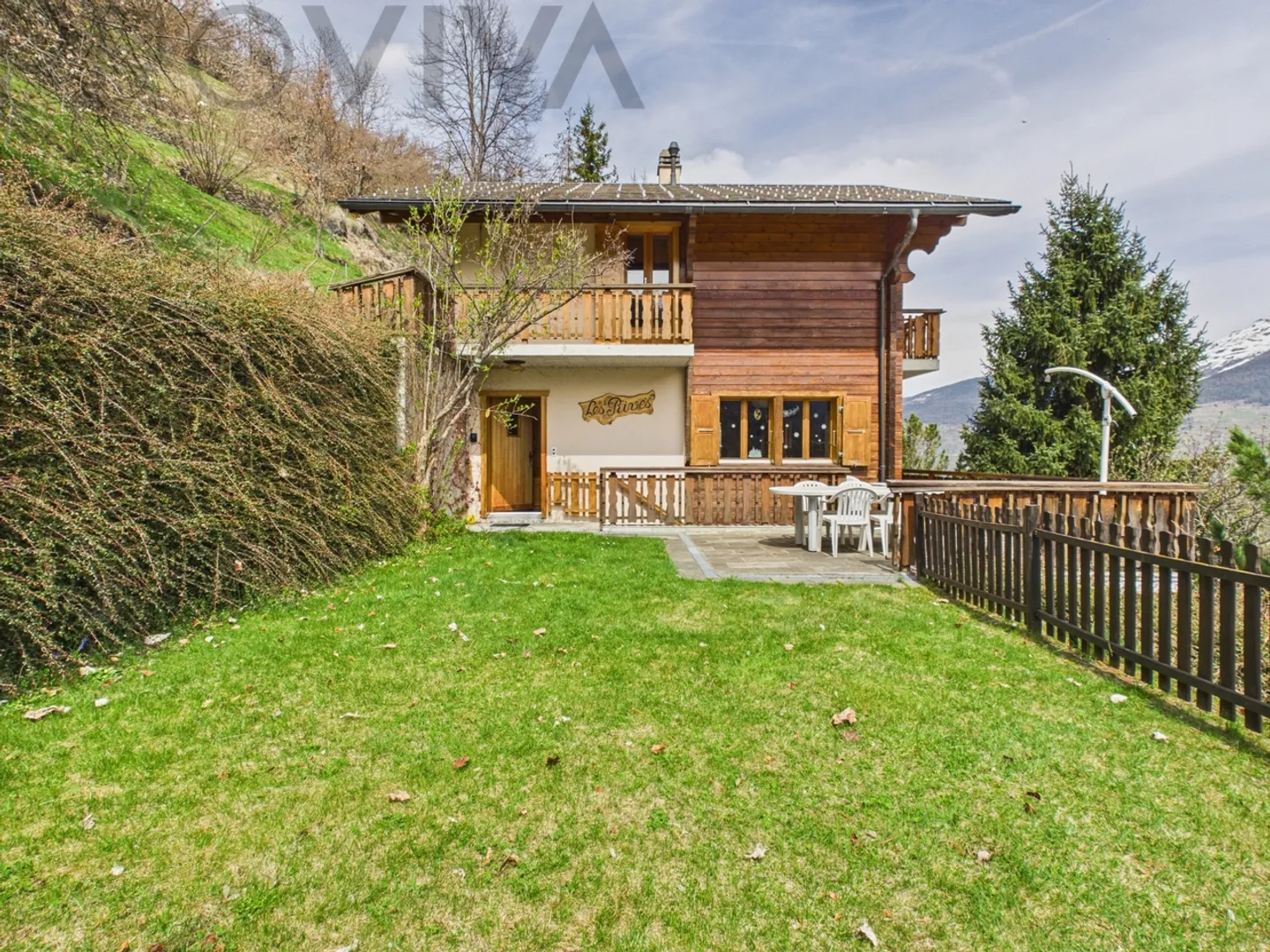 Chalet dans le Val d'Hérens avec Vue Époustouflante - Photo 1 sur 7