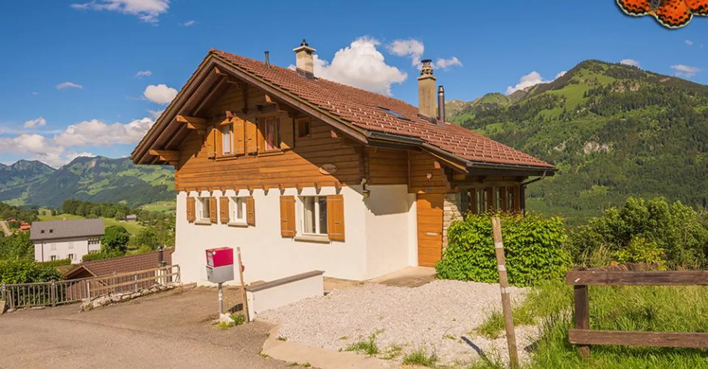 Charmantes Chalet in Albeuve - Foto 2 von 12