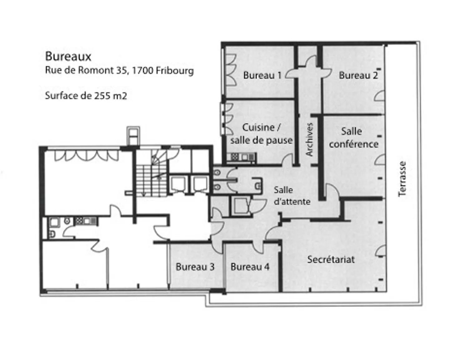 Fribourg - Centre ville
A louer magnifique bureaux
Rue commerciale - Foto 2 von 12