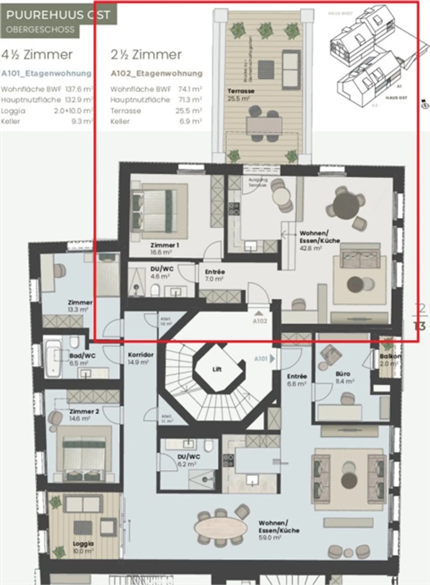 INIZIO DEI LAVORI! Vita di campagna vicino alla città - Nuovi appartamenti nel cuore del villaggio di Wermatswil - Foto 7 di 7