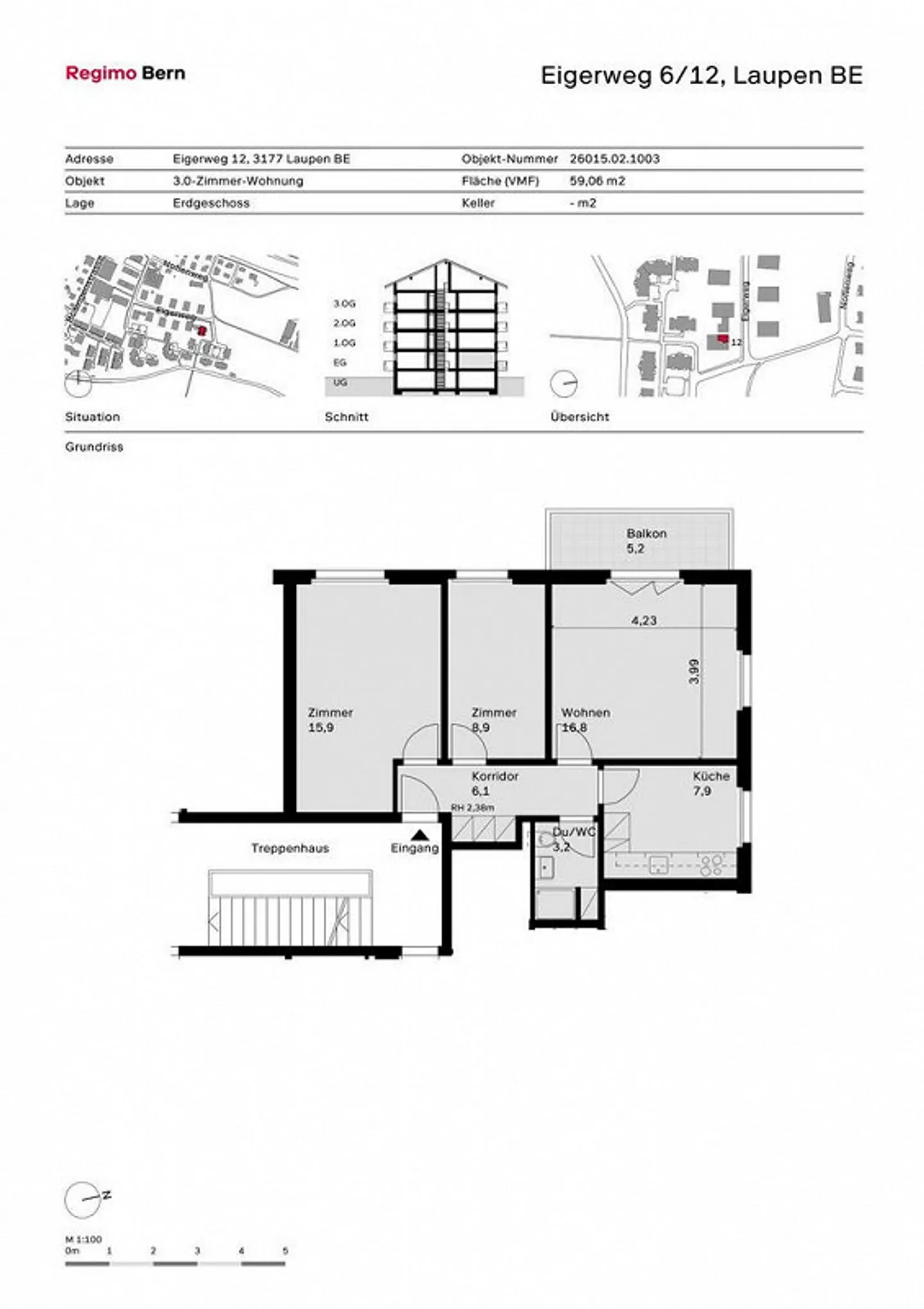 MIETEN OHNE KAUTION - Komfortable Wohnung für naturverbundene Menschen - Photo 7 sur 8