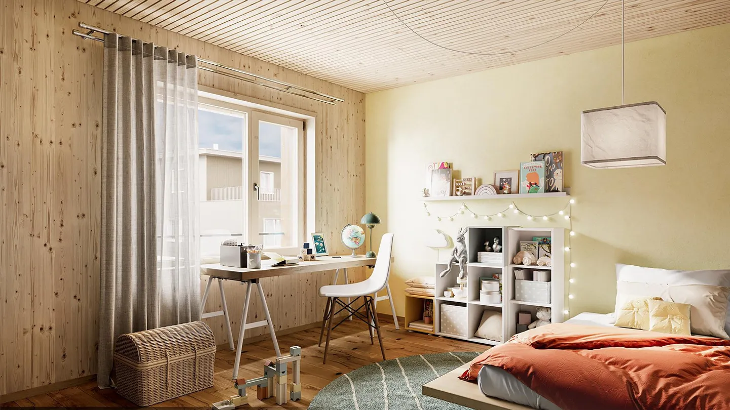Gesundes, modernes Wohnen in 5.5-Zimmer-Neubau-Wohnung in Wittenwil - Foto 3 von 5