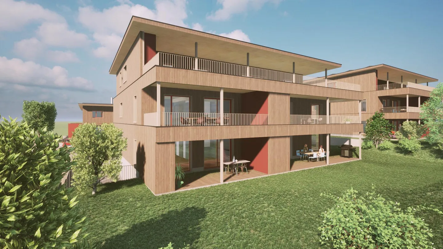 Gesundes, modernes Wohnen in 5.5-Zimmer-Neubau-Wohnung in Wittenwil - Foto 4 von 5