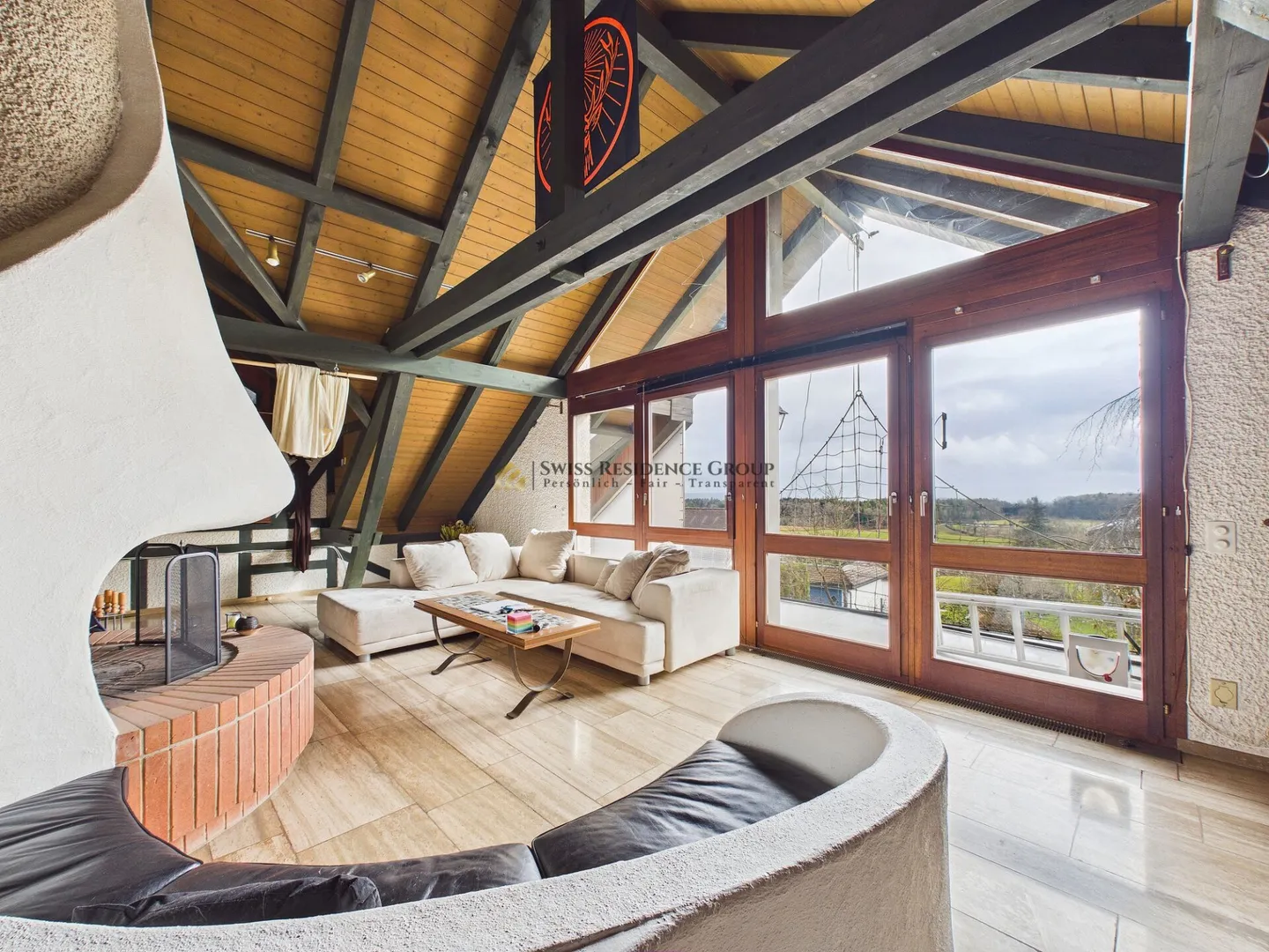 Maison d'architecte exclusive avec panorama et cheminée - Photo 3 sur 21