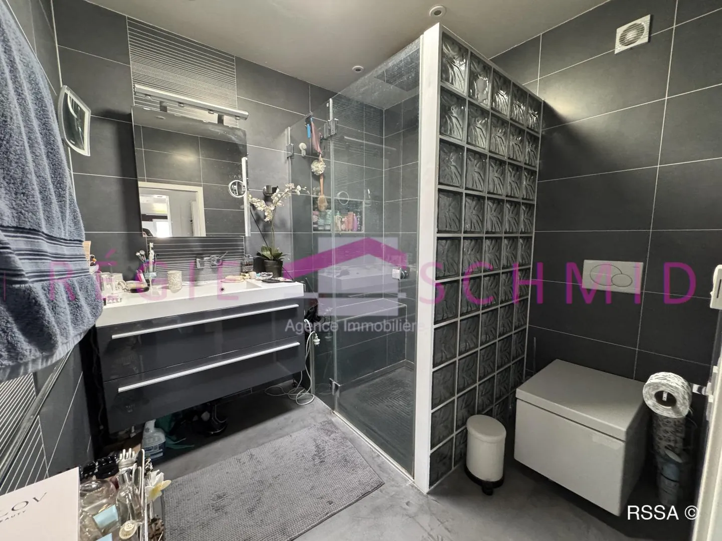 Villa bifamiliare con 7 camere e vista sul lago e sulle Alpi a Borex - Foto 11 di 13