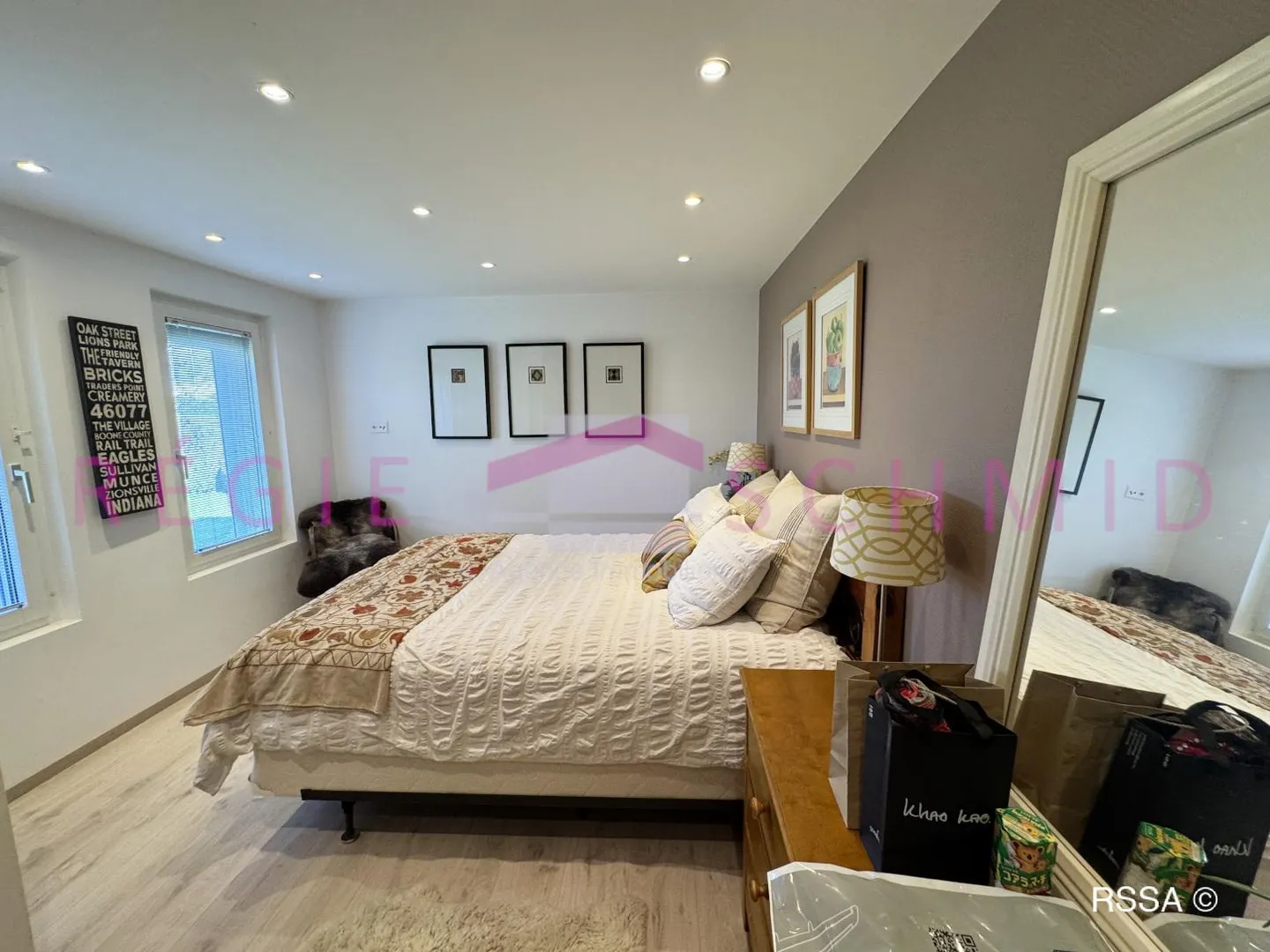 Villa bifamiliare con 7 camere e vista sul lago e sulle Alpi a Borex - Foto 13 di 13