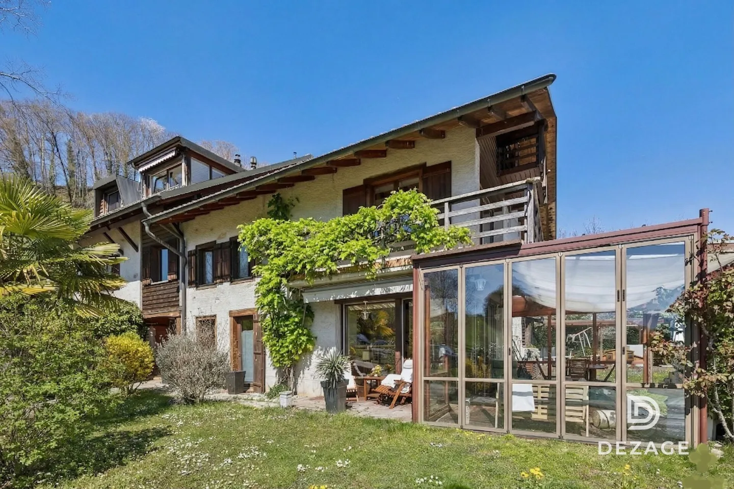 Vollständig renoviertes Bauernhaus weniger als 10 Minuten vom Zentrum von Vevey entfernt: Ruhe, Natur und Panoramablick - Foto 4 von 19