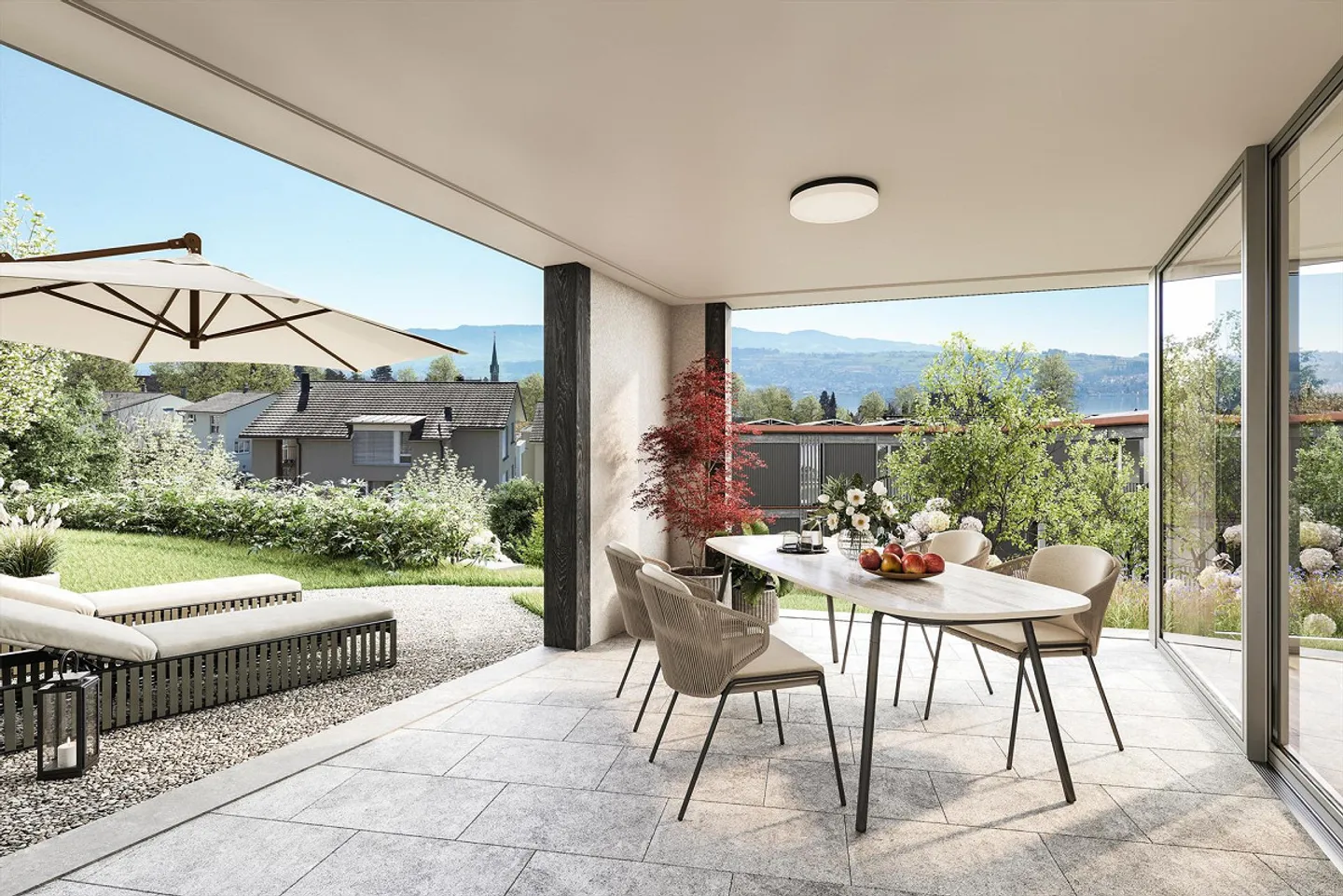 «In Vineis» – Appartement de jardin 3½ pièces - Photo 1 sur 3