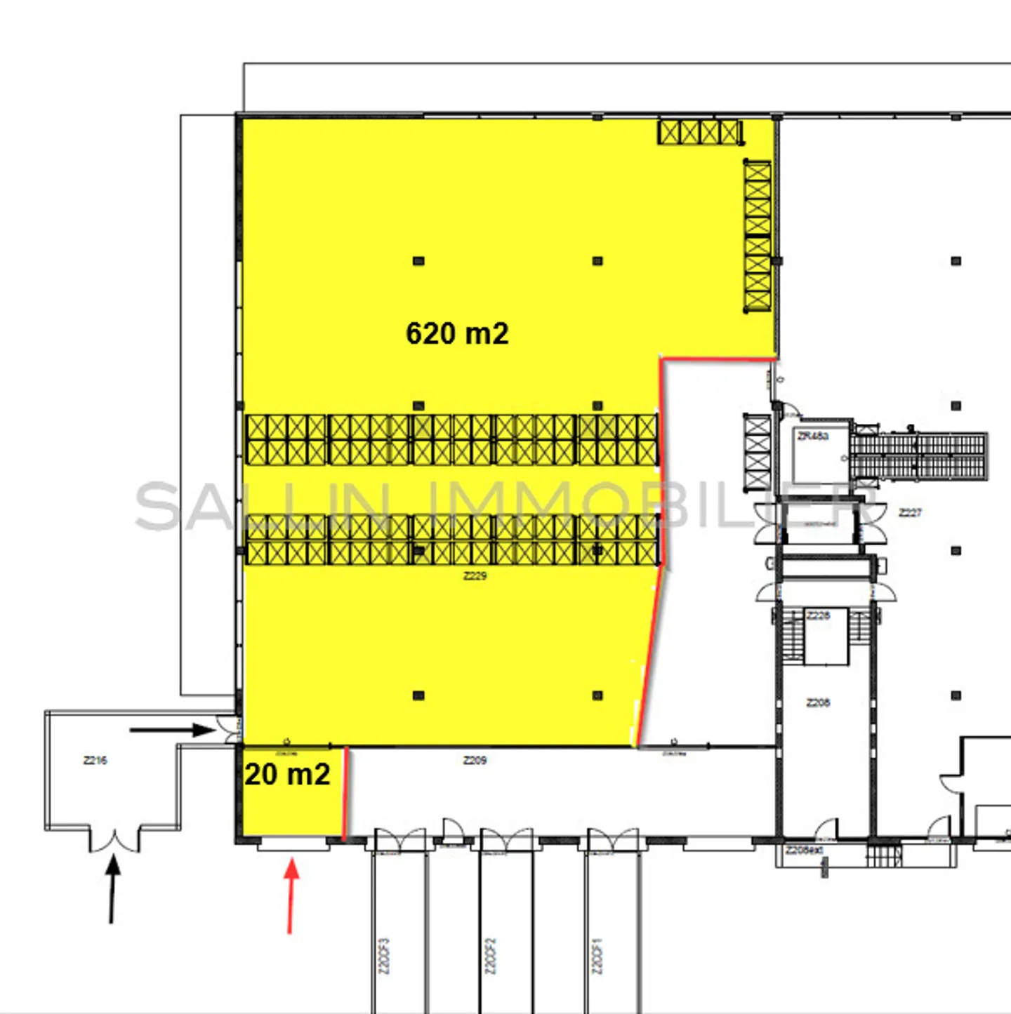 Magazzino/Hall di circa 620 m², area di carico con rampe elevatrici - Foto 12 di 12
