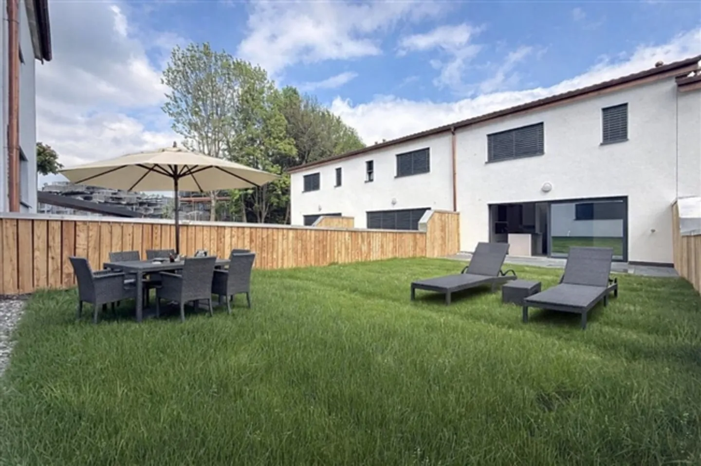 «4.5-Zimmer Reihenhaus in Vuisternens-en-Ogoz» - Photo 1 sur 20