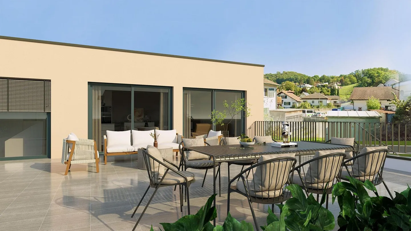 Casa familiare moderna a Dornach - Foto 2 di 12