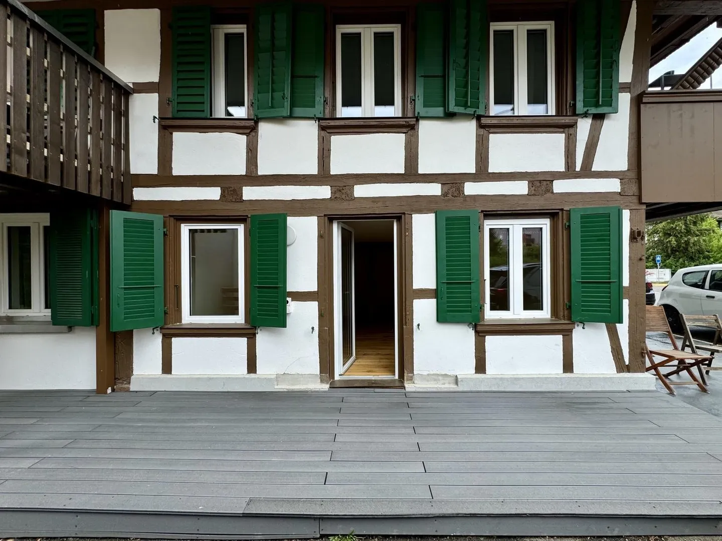 Charmante Wohnung im sanierten Bauernhaus - Foto 1 von 6