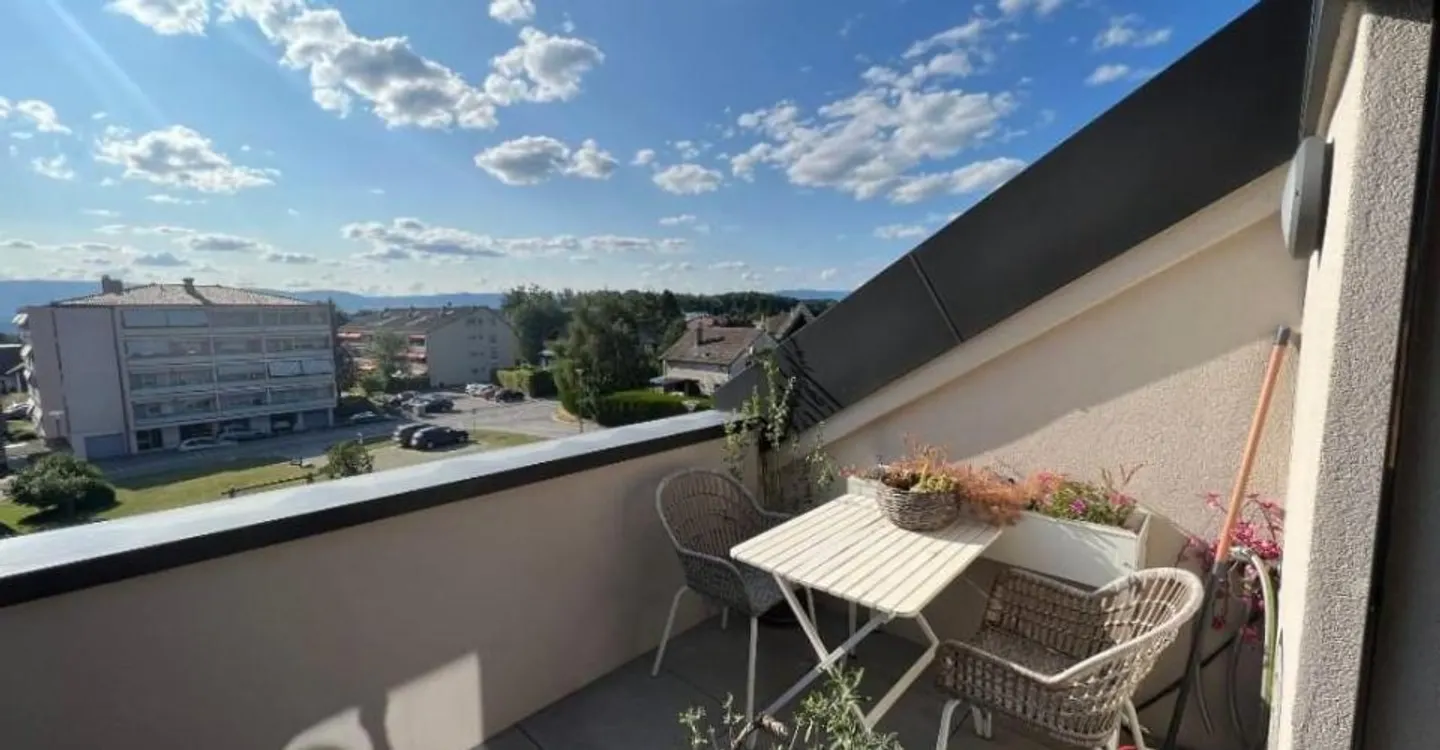 Romanel-sur-Lausanne beautiful furnished apartment. Seasonal rental - Photo 5 of 6