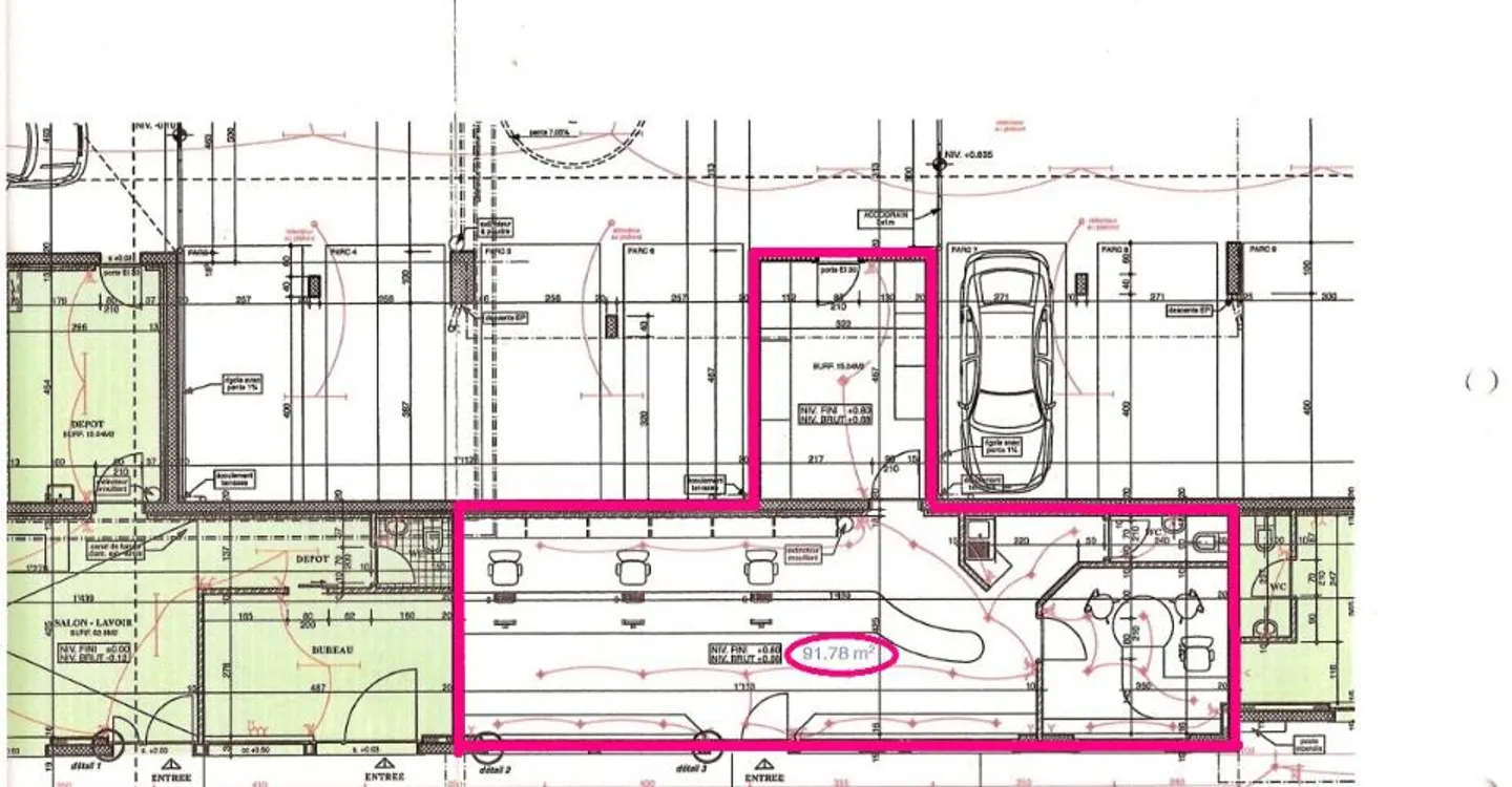 Raw commercial space for office, shop, storage or other - Photo 2 of 2