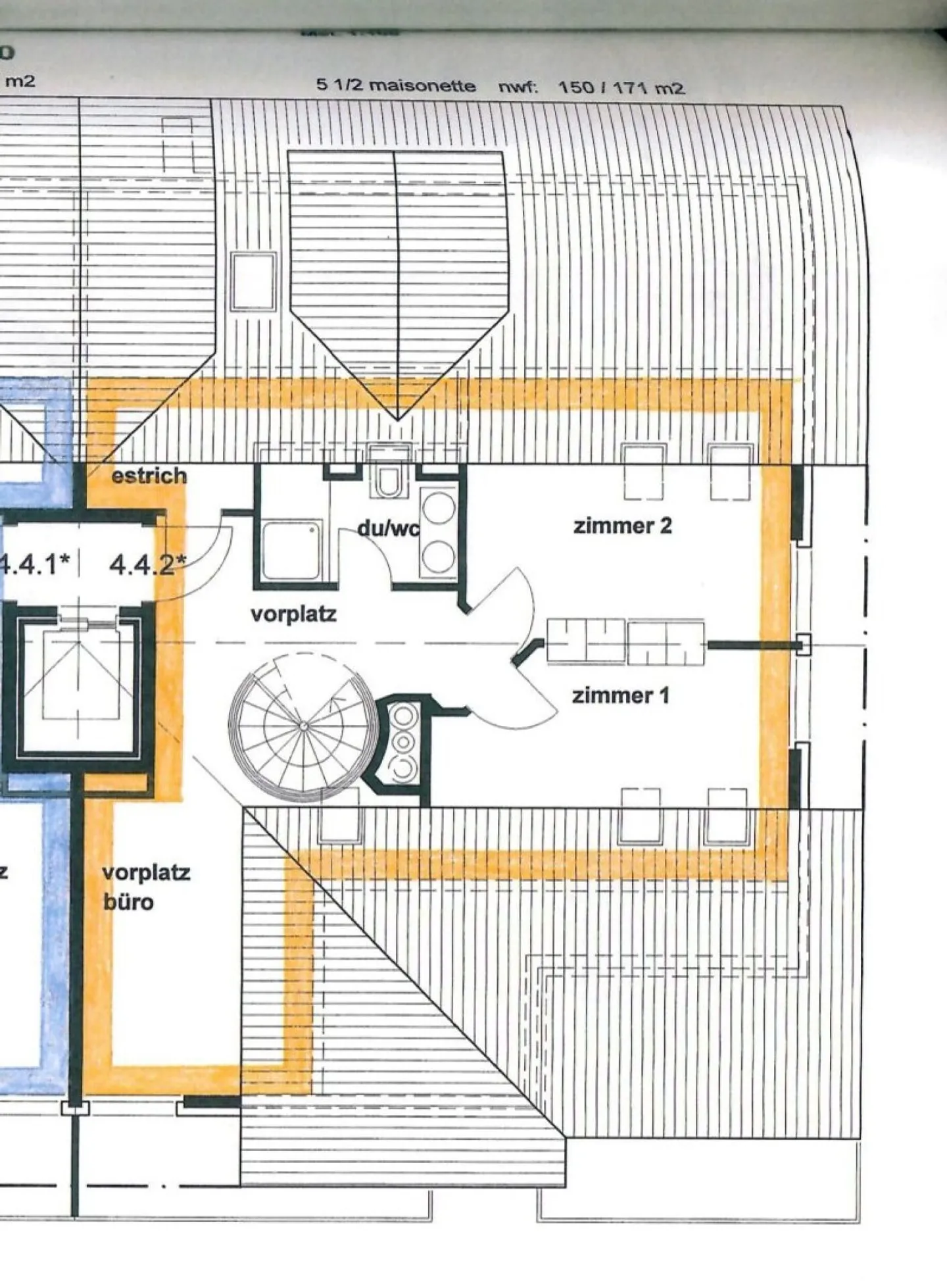 Ampio appartamento maisonette di 5,5 stanze con bella vista - Foto 19 di 19