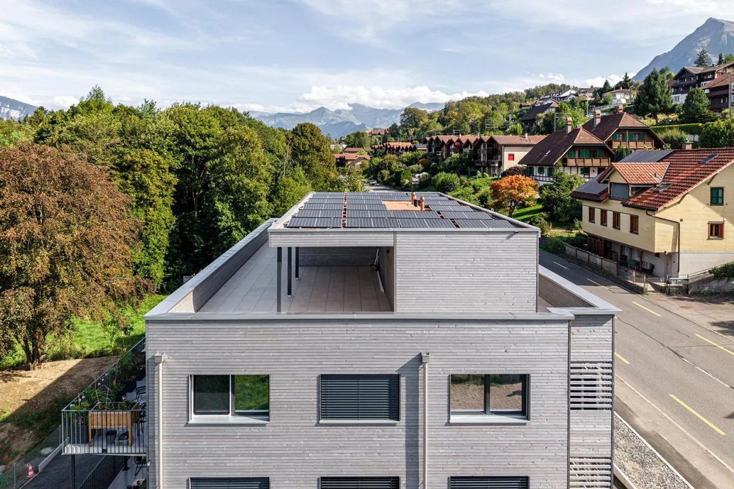 Moderne Attika-Wohnung in Gwatt - Foto 3 von 13