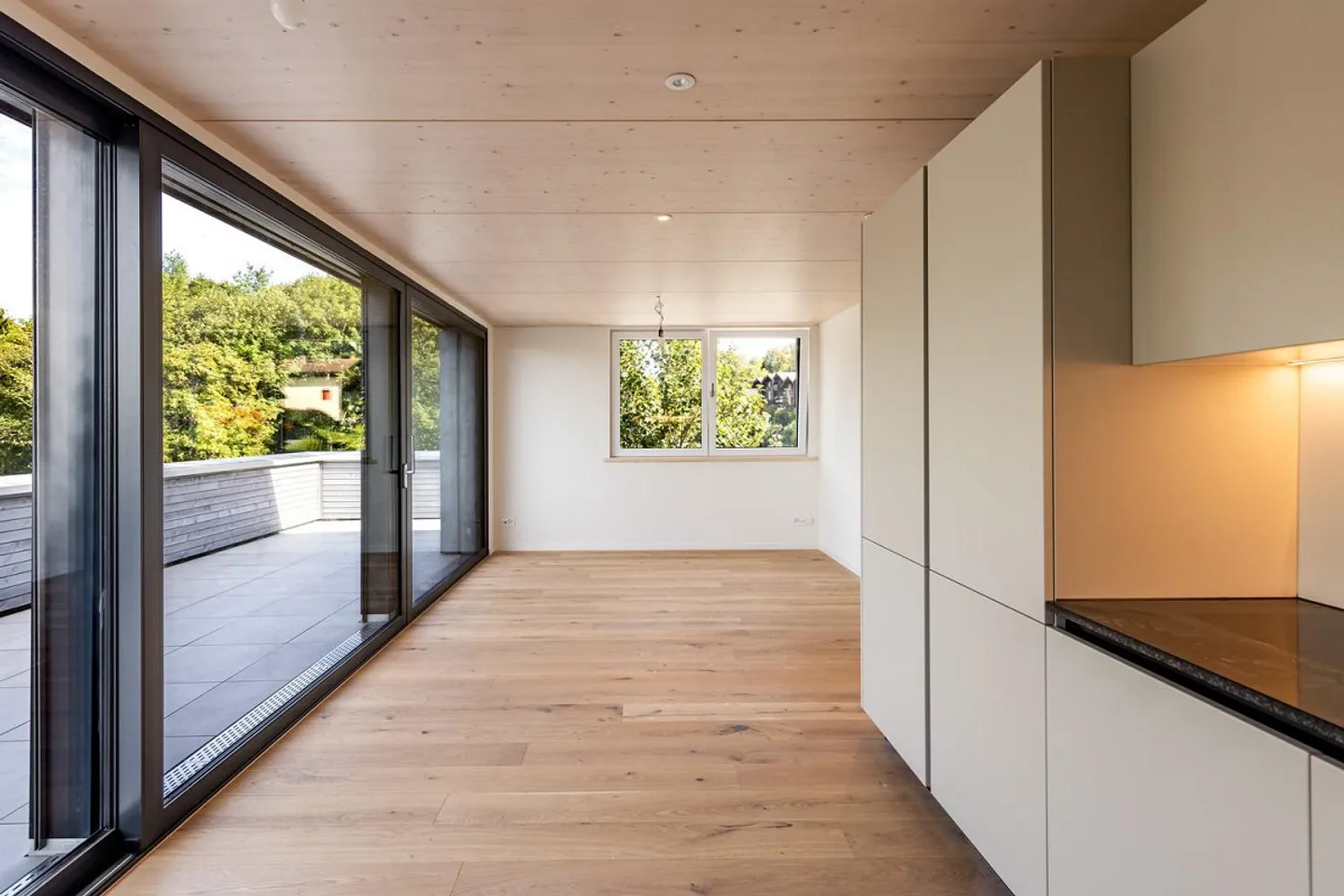Moderne Attika-Wohnung in Gwatt - Foto 6 von 13