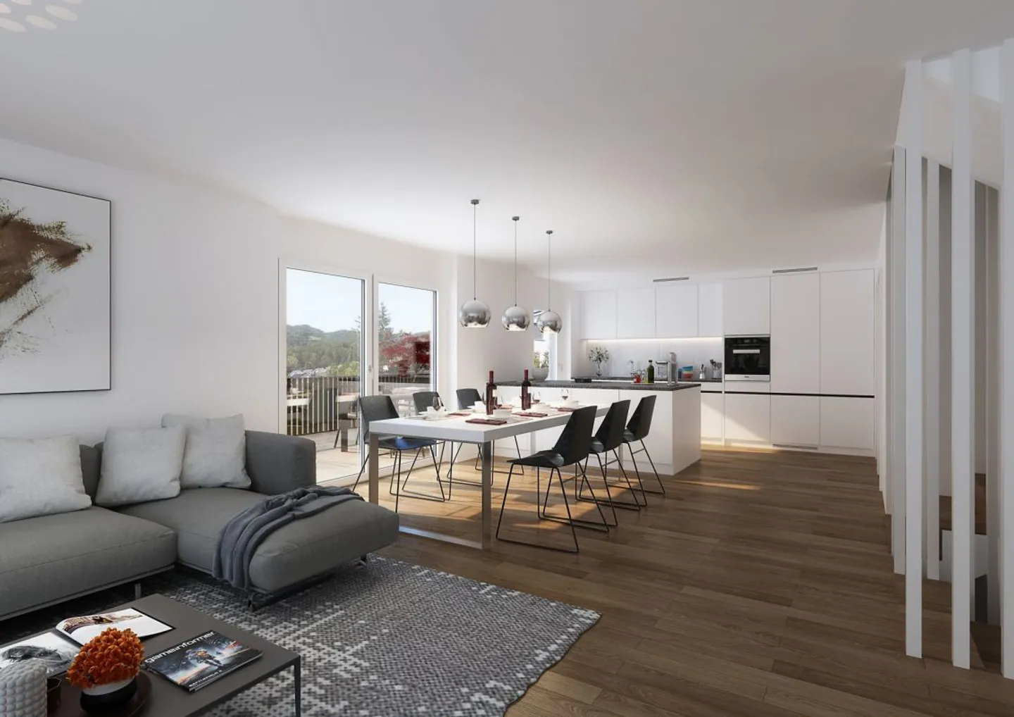 DEBUT DE LA CONSTRUCTION : Maisons jumelées modernes avec vue, Maisons 1 - 6 - Photo 5 sur 8