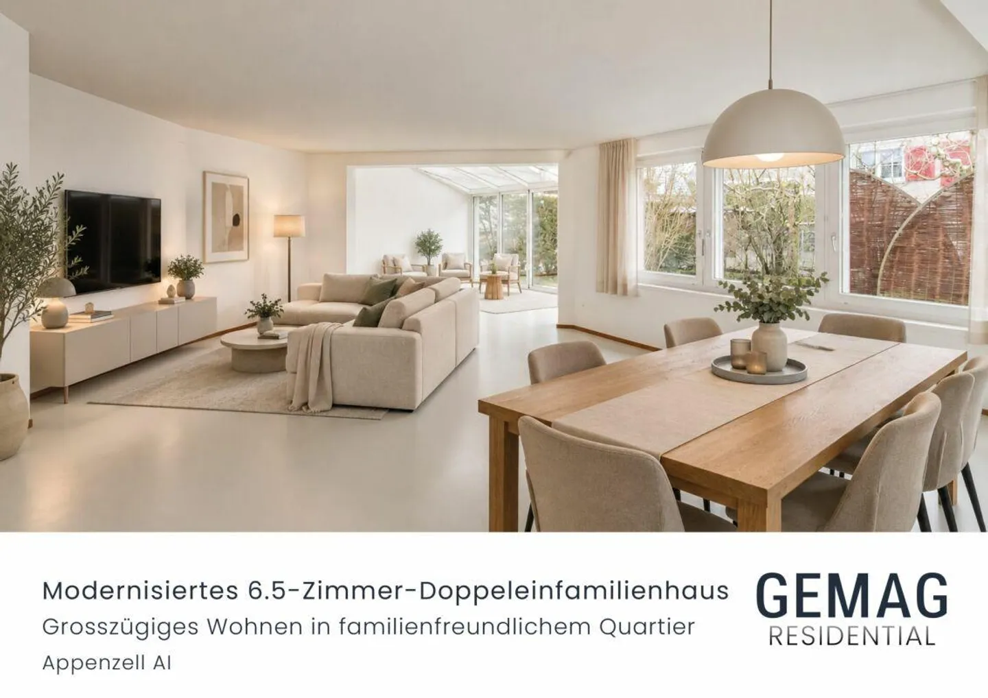 Grande maison jumelée de 6,5 pièces dans un quartier résidentiel privilégié - ... - Photo 1 sur 14