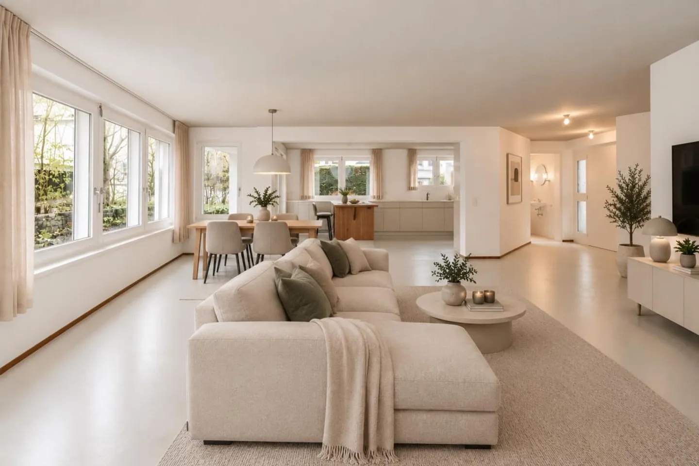 Grande maison jumelée de 6,5 pièces dans un quartier résidentiel privilégié - ... - Photo 3 sur 14