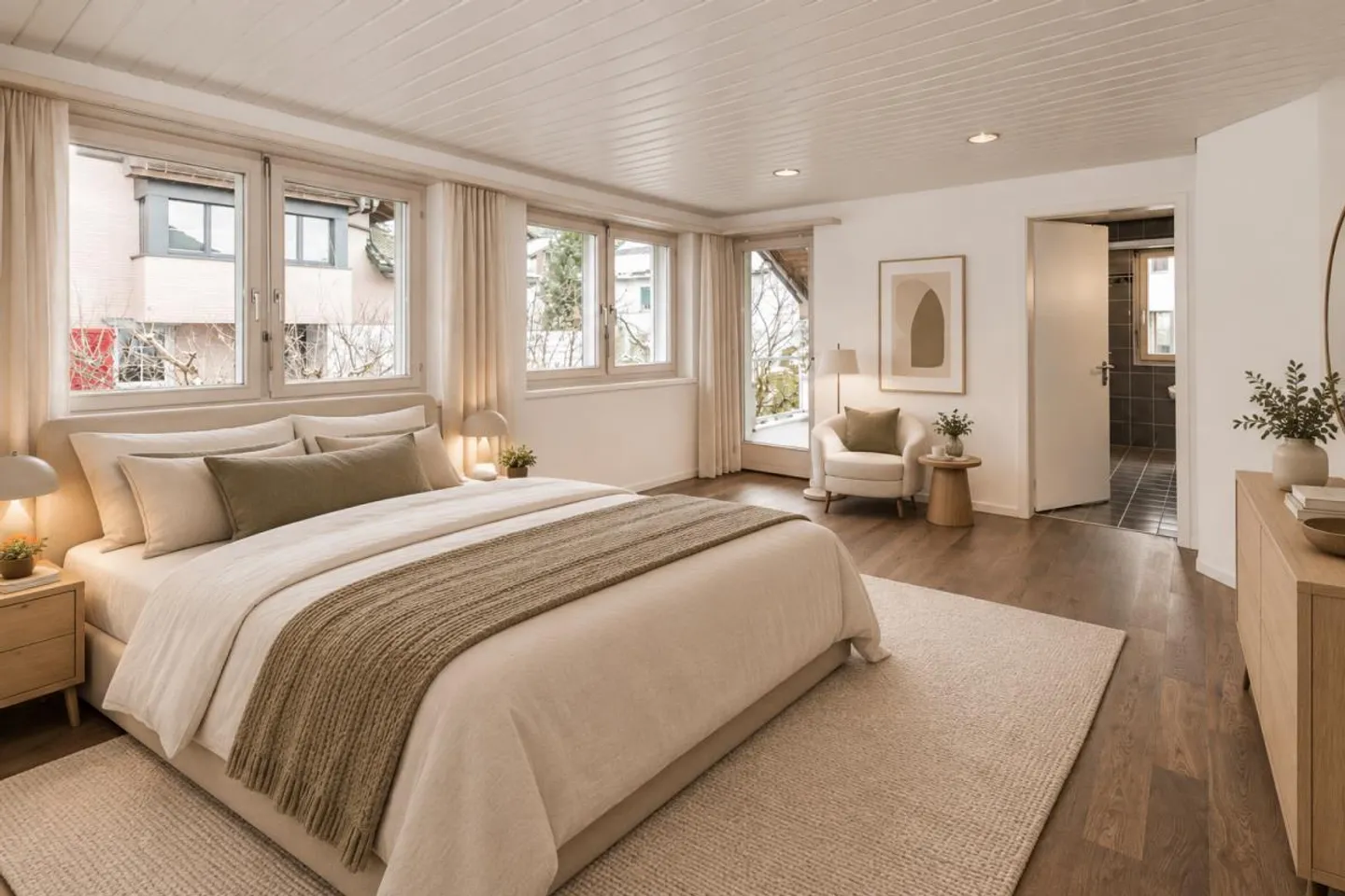Grande maison jumelée de 6,5 pièces dans un quartier résidentiel privilégié - ... - Photo 6 sur 14